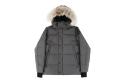 Canada Goose Men's Wyndham Parka 'Gray (black badge)'